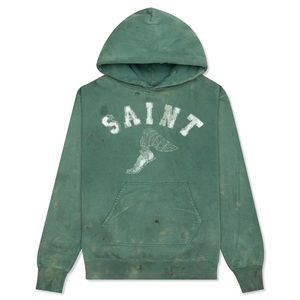 SAINT MICHAEL
HOODIE - GREEN MEDIUM